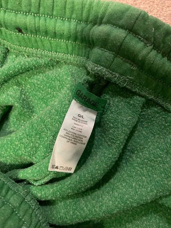 Green Garage Sweatpants - Image 2