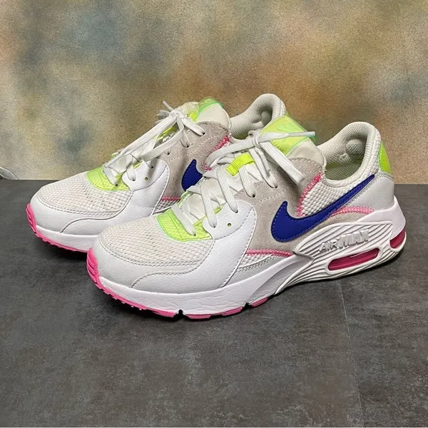 Nike Air Max Excee Women's White /Pink /Indigo Sneakers Size 7 - Image 2