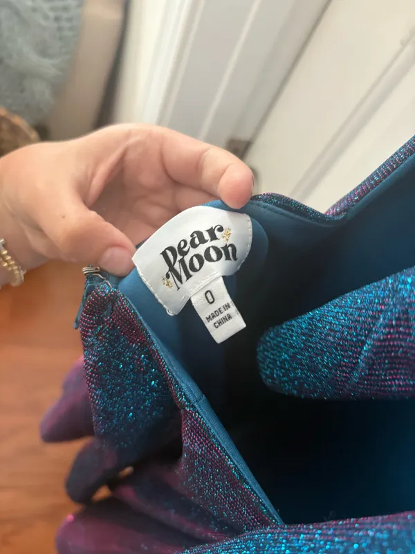 Dear Moon holographic dillards hoco dress - Image 5