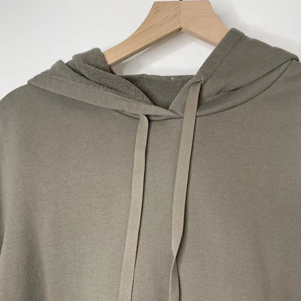 ALO Yoga Brown Interval Hoodie Sweatshirt Branch Womens Small - Image 8
