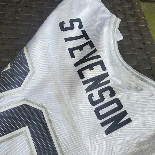 Patriots jersey 38 Stevenson women's s or girls 10-12 new with tags team appare - Image 5
