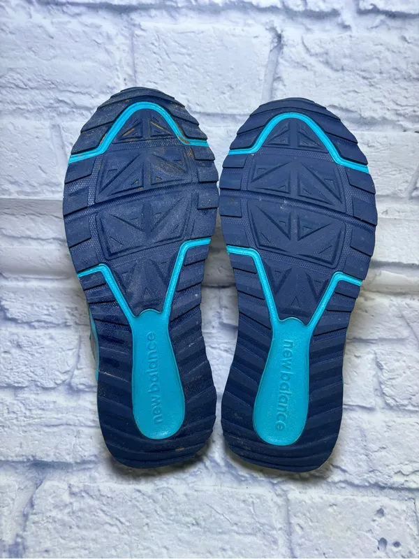 New Balance 512 Running Shoes Womens Size 8.5 Sneakers Teal Blue Orange - Image 13