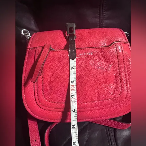 Coral Marc Jacobs Empire City crossbody bag Red Empire City grained leather - Image 3