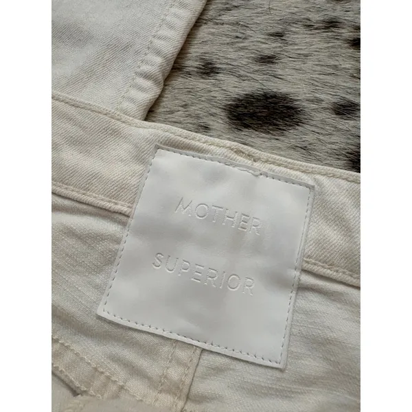 Mother Superior The Hustler Patch Pocket Flood in Act Natural jeans Size 26 - Image 3