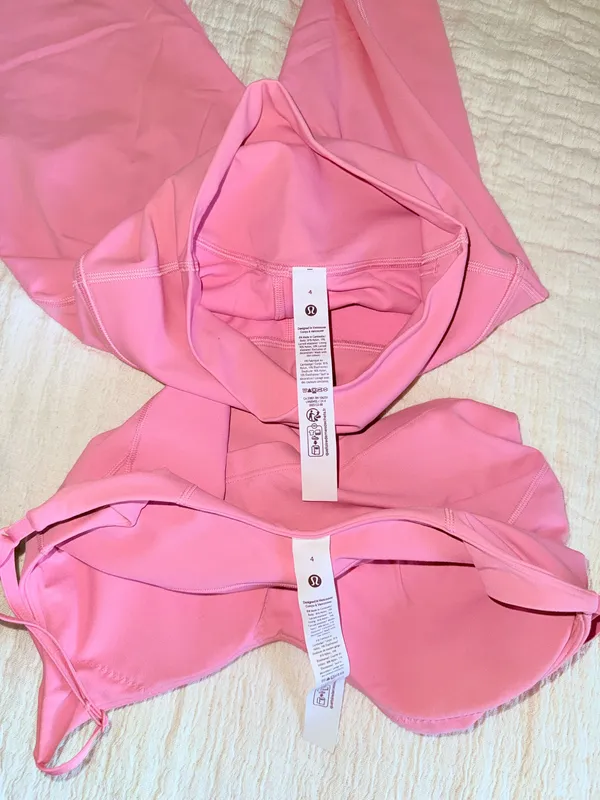 Lululemon pink tide align set💕🌸 - Image 4