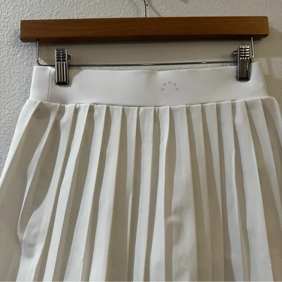 Varley Melody White Pleated Skort Tennis‎ Skirt Size XS - Image 11