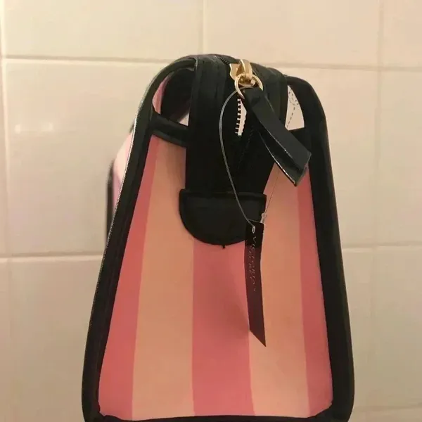 NWT Victoria’s Secret Clear Stripe Cosmetics Bag - Image 5
