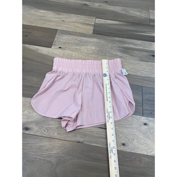 SheIn Pink Loose‑Fit Activewear Shorts Elastic Waist Size XL Soft Girl Style - Image 3