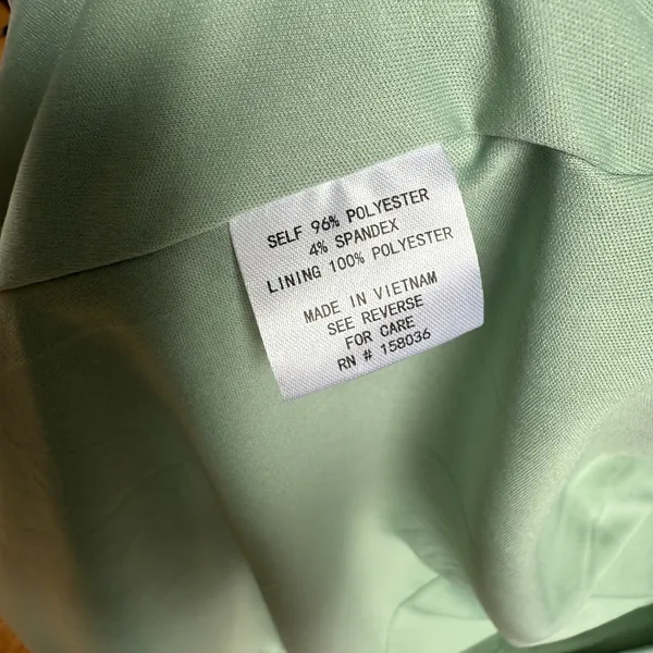 Birdy‎ Grey sz M green flutter sleeve maxi dress - Image 7