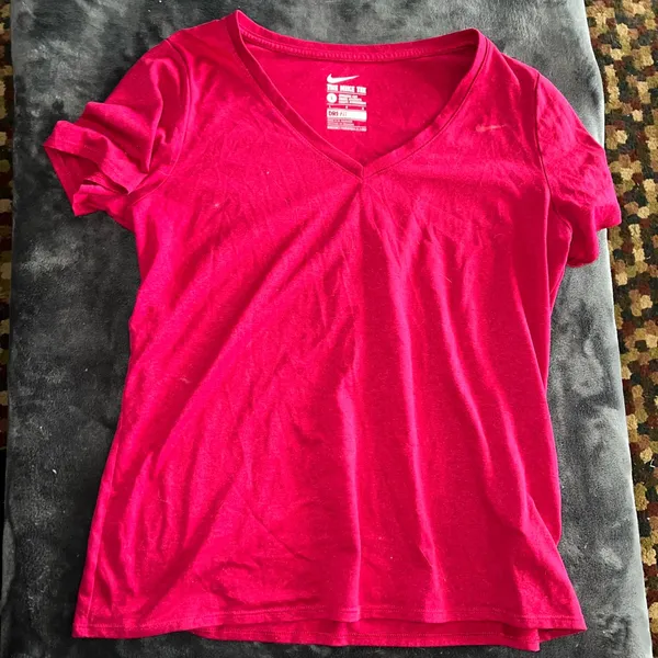 Nike Athletic Cut Dri-fit Short Sleeve Tee Size Large - Image 5