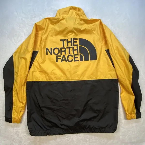 The North Face‎ Windbreaker Jacket M WindWall Graphic Collection Yellow/Black - Image 8