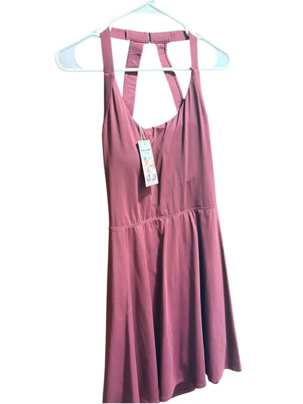 Halara Flare Low Support Dance Active Dress Easy Peezy Women’s Size 1X NWT Rouge - Image 2