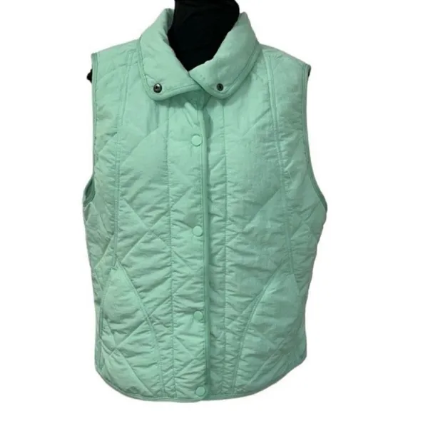 Te verde Quilted Green Lightweight
Vest(Size Small) Green - Image 3