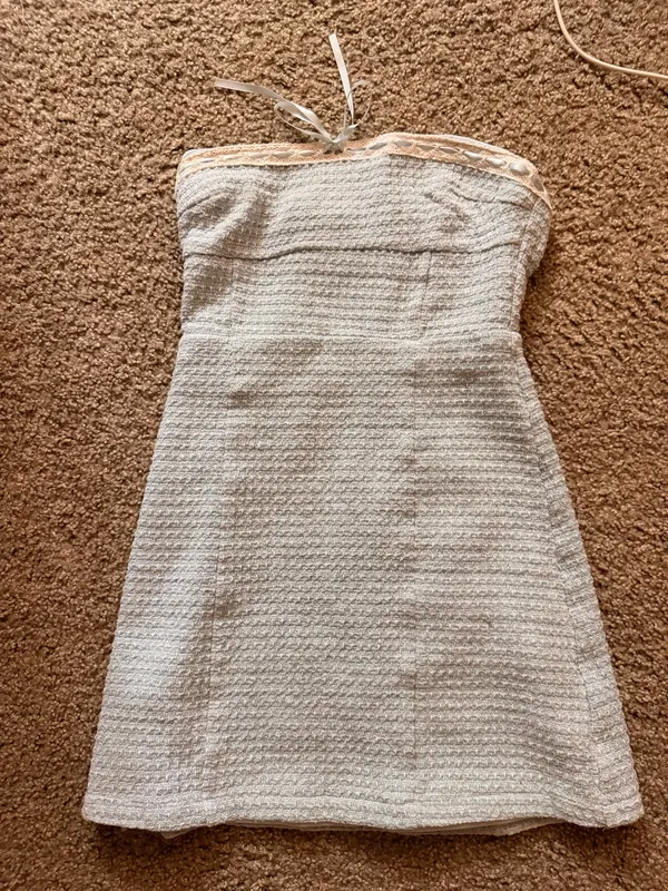 Baby blue altard state mini dress - Image 2