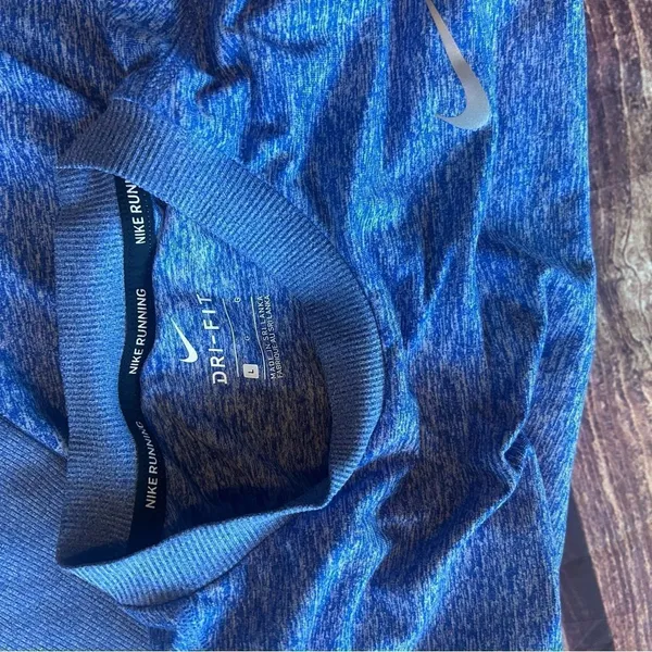 Women’s Nike Running Long Sleeve Shirt Blue Size L - Image 6
