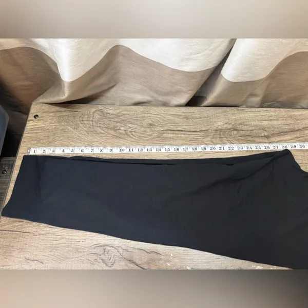 American Giant black straight pants‎ size 10 - Image 5