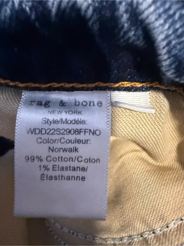 Rag & Bone Casey High Rise Flare - Image 7