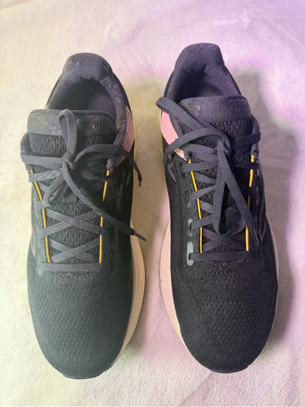 New Balance Women's Black Running Shoe with Pink & Yellow Accents - Image 5