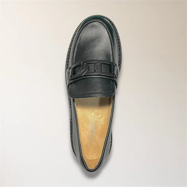Rockport Harleen Loafer Womens 5M Black Leather Slip On Comfort‎ Dress Shoes NWB - Image 3
