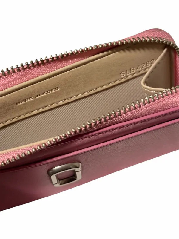Marc Jacobs Top Zip Multi Wallet Candy Pink - Image 4