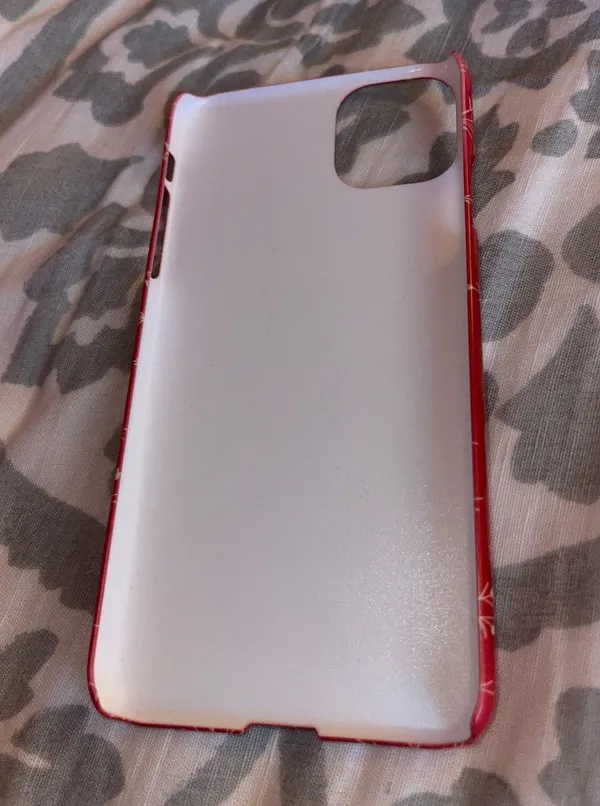 Red Snowflake IPhone 11 Pro Max Phone Case - Image 2