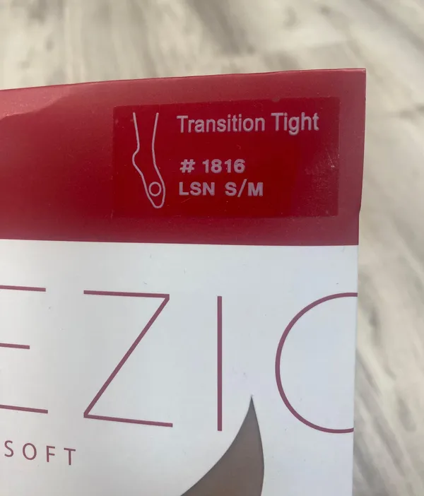 Capezio Tan Transition Tights  - Image 2
