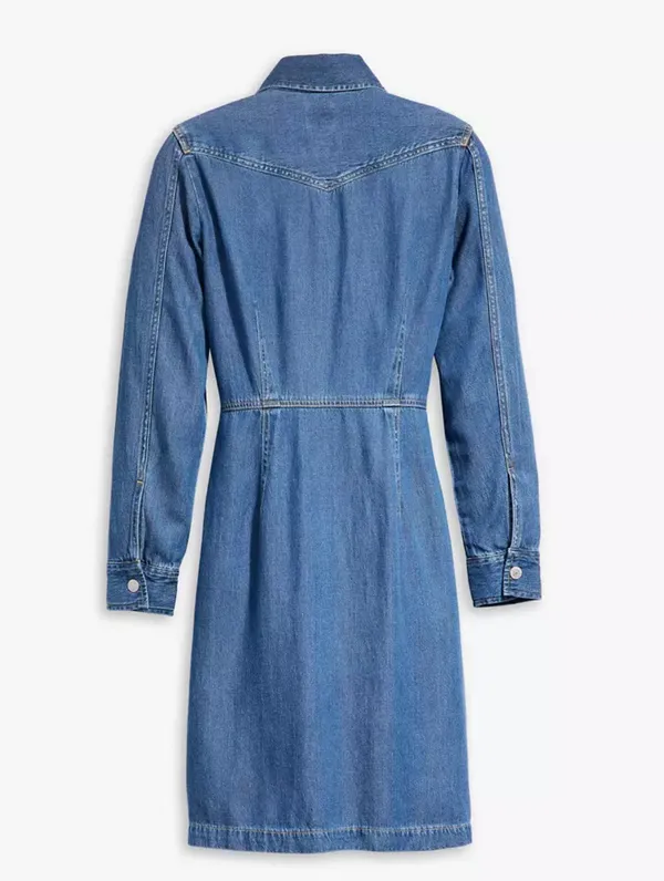 Levi’s Otto Western Denim Dress - Image 3
