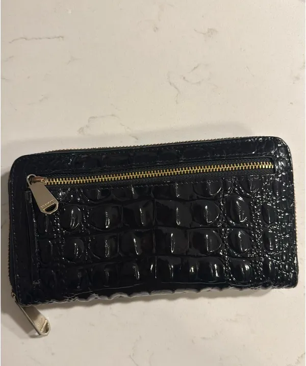 Brahmin Leather Wallet Croc - Image 2