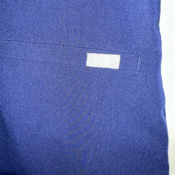 FIGS Top Casma Womens XS Blue Technical Collection Three Pocket Scrub FW1100 - Image 6