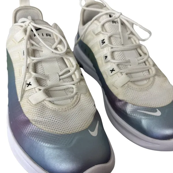 Nike Air Max Axis GS Low Size 6.5Y White/Light Blue Chameleon AH5222-106‎ - Image 6