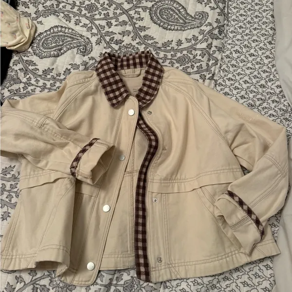 Pilcro Women’s Gingham Jacket - Image 3