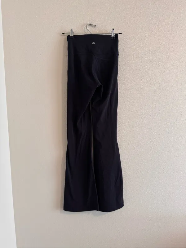 Lululemon groove super high rise flared pant nulu - black - Image 2