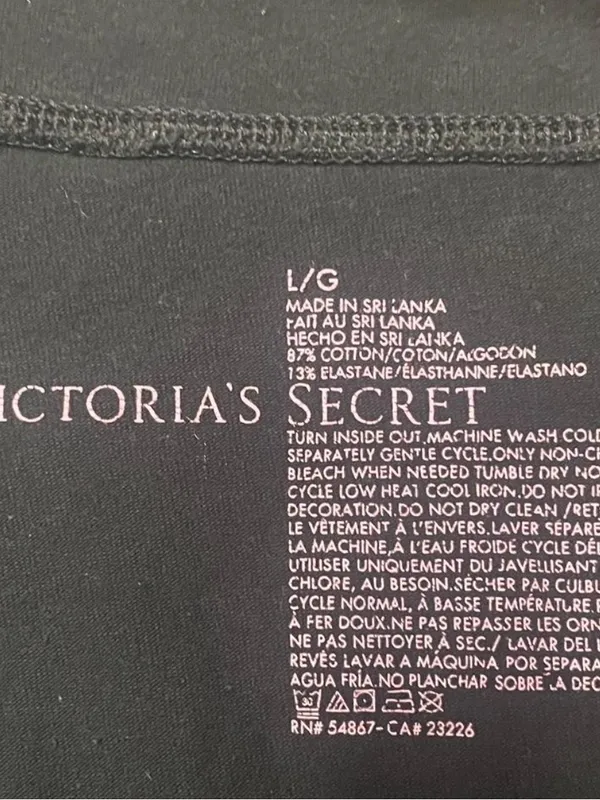 Victoria’s Secret Foldover Leggings Size Large - Image 3