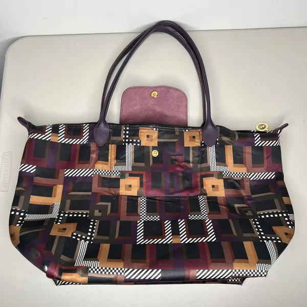 Longchamp Le Pilage Art Walk Tote Bag - Image 11