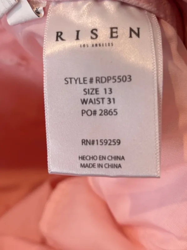Risen pale pink jeans size 13/31 - Image 6
