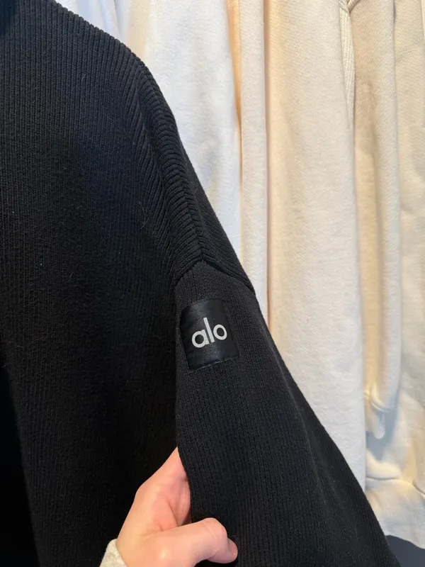 Alo Scholar Knit Hoodie - Image 3