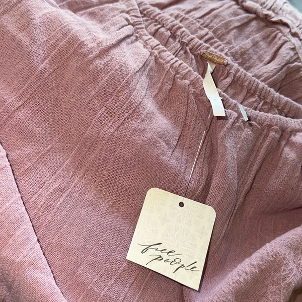 NWT FREE PEOPLE ENDLESS SUMMER SO SCENIC MINI DRESS Mauve Zephyr - Image 9