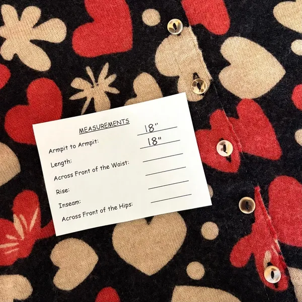 NWT!! FREE PEOPLE Nocturnal Patterned Cardi Black Retro Combo Hearts Floral XS - Image 15