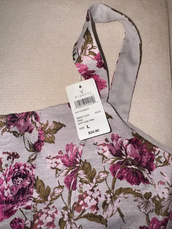 Windsor Corset Top Floral Crop - Image 3