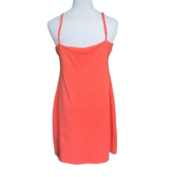 Lovers + Friends Olsen Mini Dress Coral Women Size Large Lined Sleeveless New‎ - Image 5