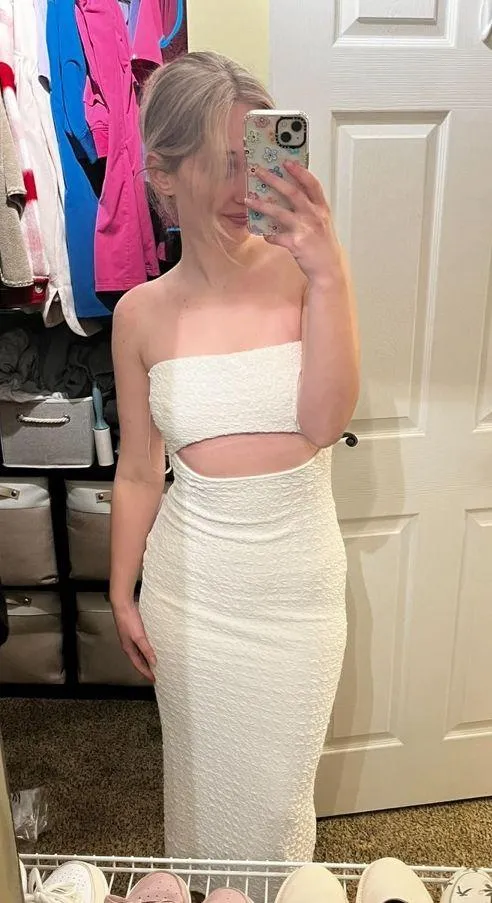 Princess Polly white dress - Image 2