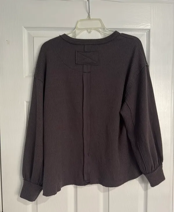 Blu Pepper Dark Grey  Sweater - Image 2