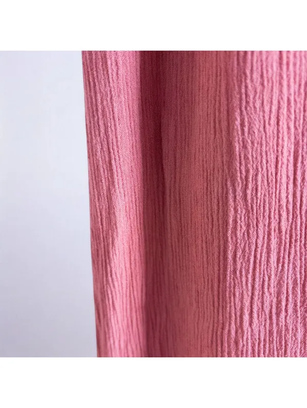 Lulus Rusty Rose Maxi Dress Pink Backless Womens Medium - Image 7