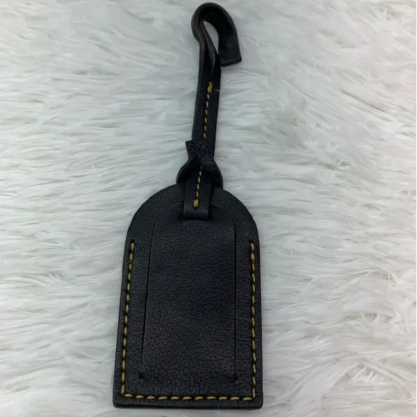DOONEY & BOURKE Black Luggage Tag Bag Fob - Image 2