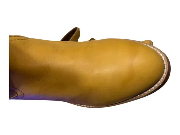 Frye Women’s Camryn Tall Campus Boots Size 9.5 M Banana Leather - Image 5