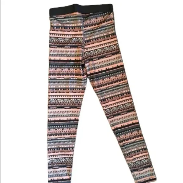 Nike Pro Women Leggings Peach, Black, Gray, White Size M - Image 4