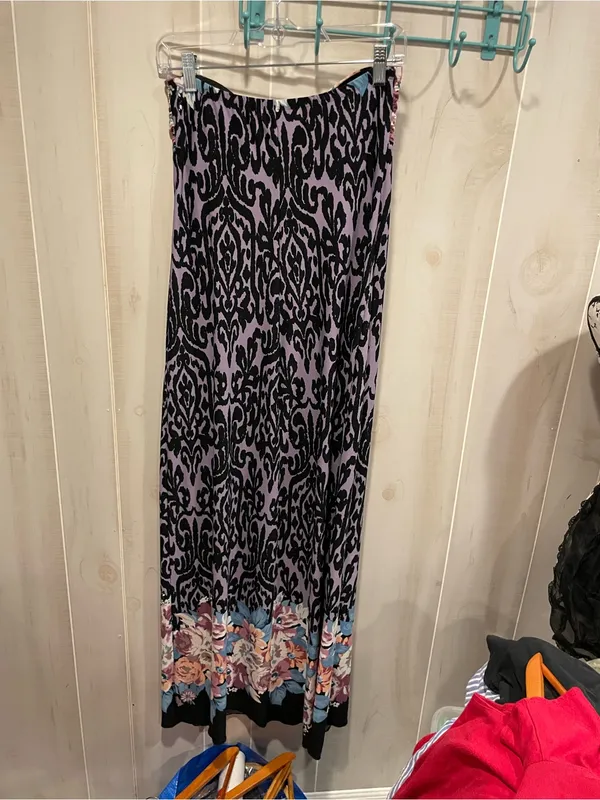 Cute boho beaded tie maxi halter dress Saint Tropez West beach pool festival - Image 3