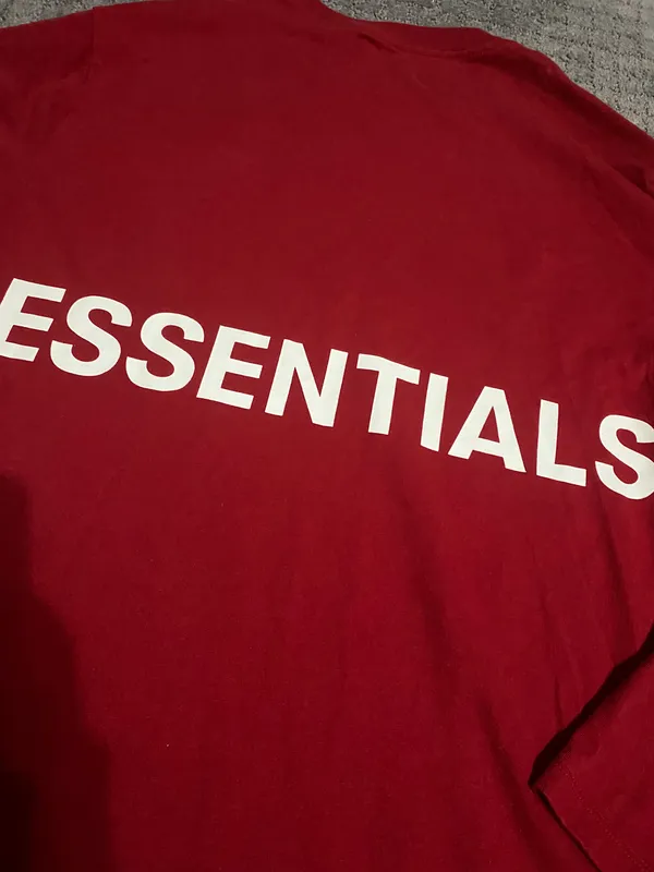 Essentials Boxy Graphic Long Sleeve T-shirt - Image 5