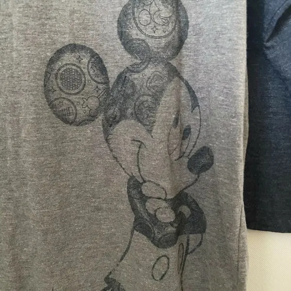 Disney Parks T-shirt Womens Mickey Mouse Baseball 2018 Blue… - Image 6