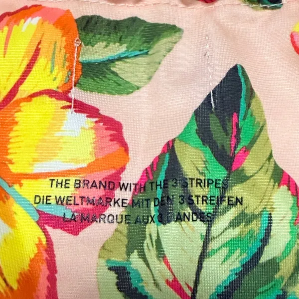 FARM Rio X Adidas Floralita Pink Floral Gym Sack / Backpack / Bag‎ 17.5" x 13.5" - Image 14